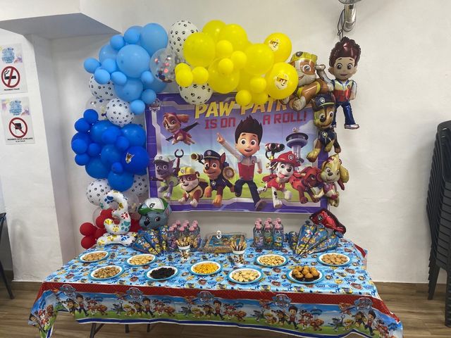 Tela per compleanno Paw Patrol
