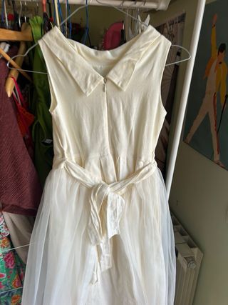 Vestido niña blanco evento