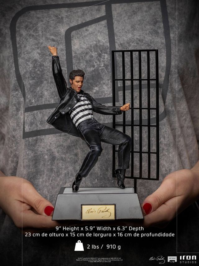 Elvis Presley Jailhouse Rock 23 cm IRON STUDIOS