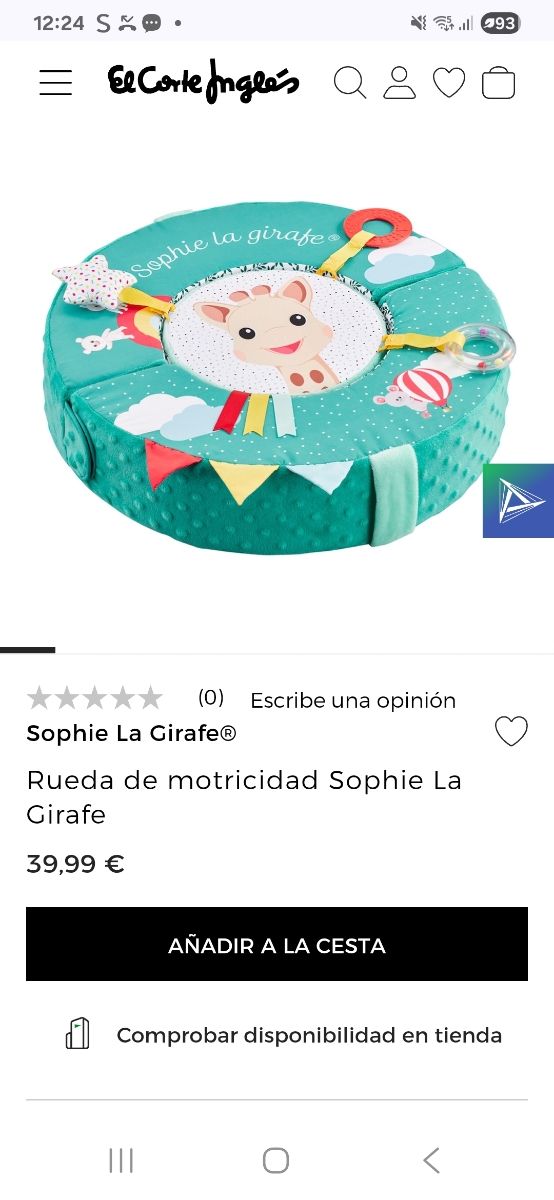 Rueda actividades Sophie la Girafe