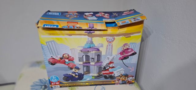 Construcción Mega Bloks Patrulla Canina - 87 pieza