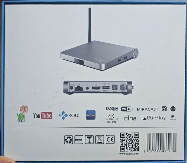 decodificador Qviart Undro 4K