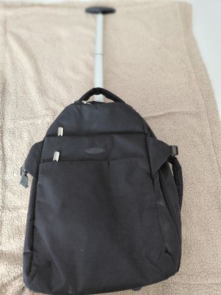 Mochila trolley cabina negra