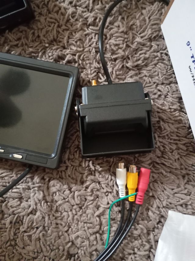 Monitor con cámara delantera y trasera de 7"