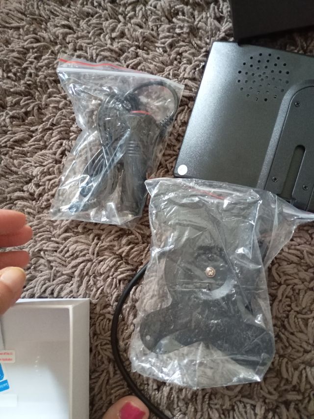 Monitor con cámara delantera y trasera de 7"