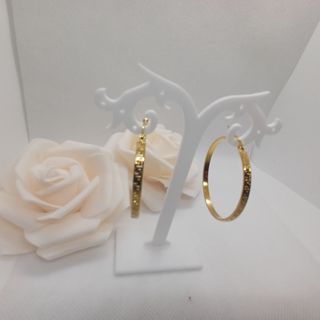 Aros dorados | Pendientes Greca