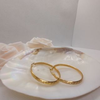 Aros dorados | Pendientes Greca