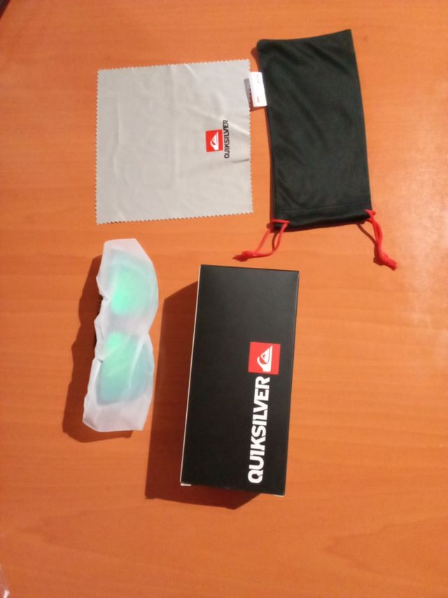 Gafas Quiksilver - doradas y verdes