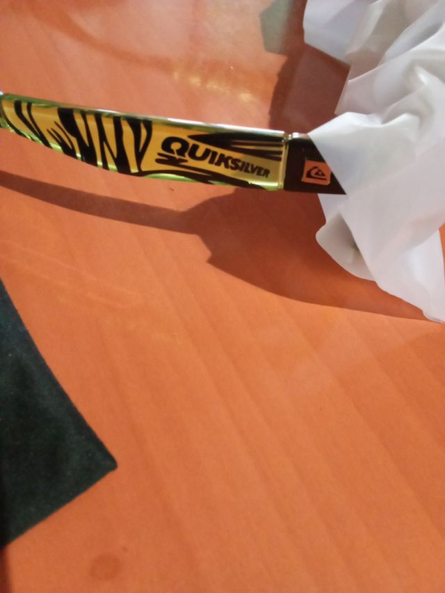 Gafas Quiksilver - doradas y verdes