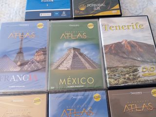 DVDs Atlas Discovery - 8 viajes