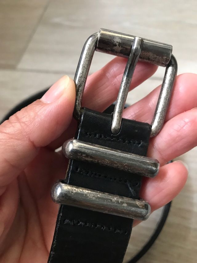 Cintura in vera pelle nera tgS - Mila Schön