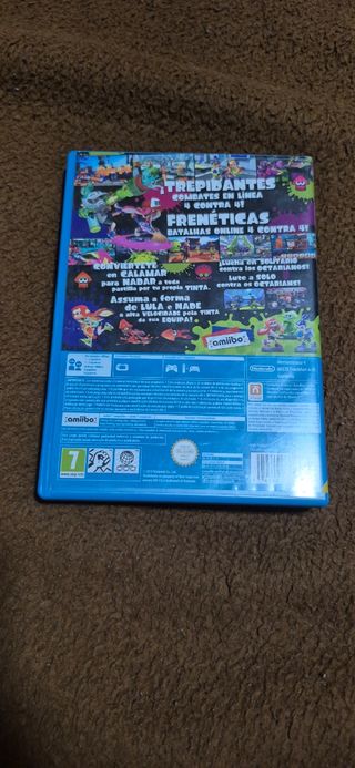 Wii U Splatoon - Juego Nintendo