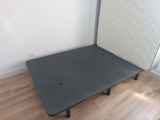 Cama 135x190 cm - colchón y somier