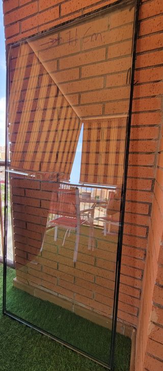 Cristal aislante doble puerta