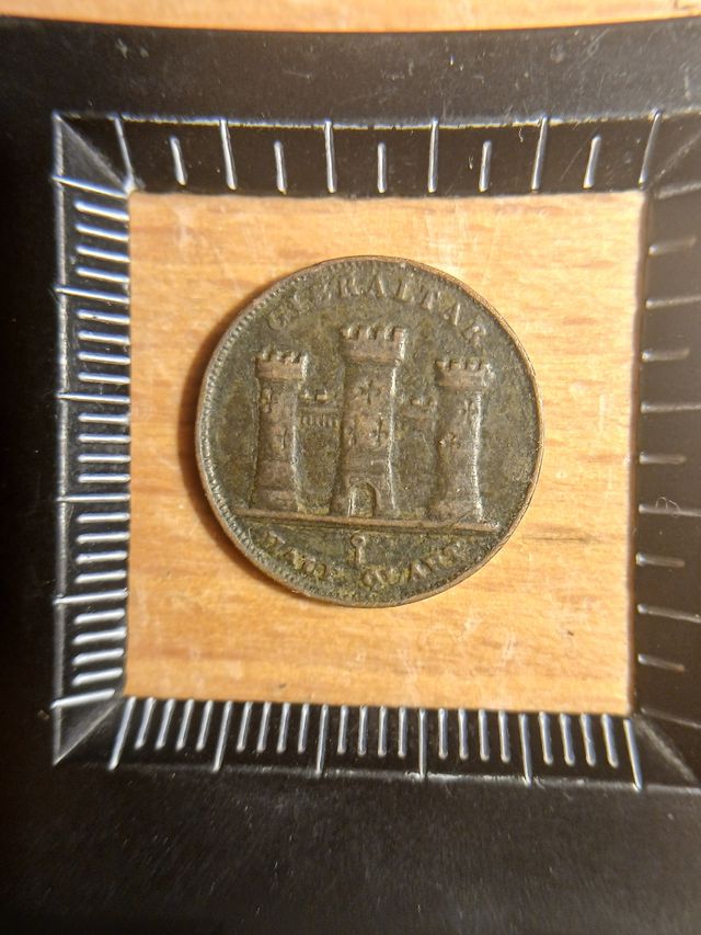 1/2 quarto 1842 Gibraltar
