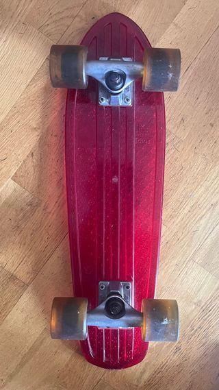 Skate Globe Penny Rojo Transparente
