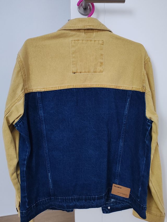 Cazadora vaquera Pull & Bear bicolor