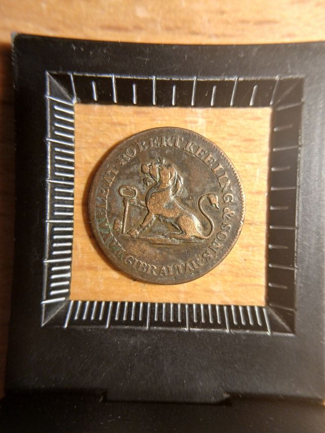 1 quarto 1810 Gibraltar