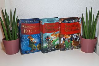 pack de 3 libros de Gerónimo stilton.