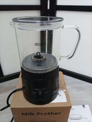Espumador Calentador de leche eléctrico 4 en 1