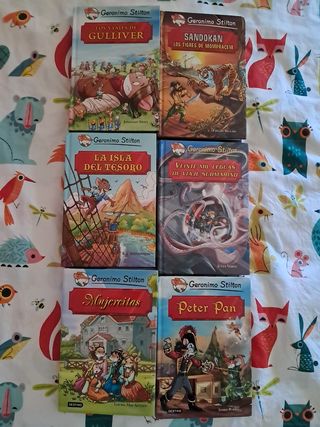 Lote de libros especiales de geronimo stilton 