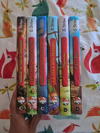 Lote de libros especiales de geronimo stilton 