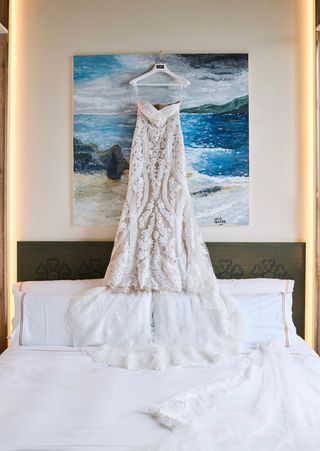 Vestido novia Aire Barcelona