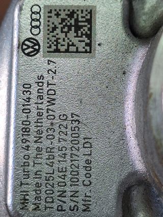 Turbo compresor SEAT ATECA