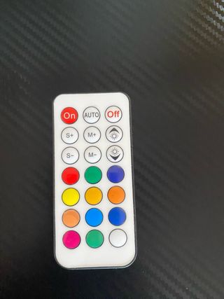 Mesa gaming LED negra - 120x60cm con luces ,
