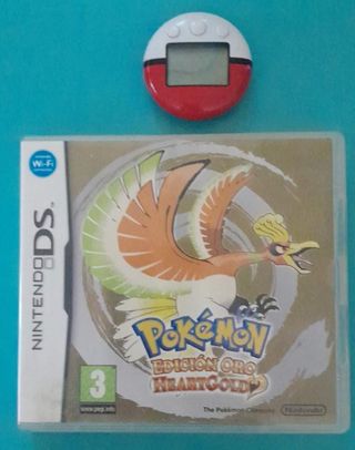 Pokémon HeartGold DS completo + Pokéwalker