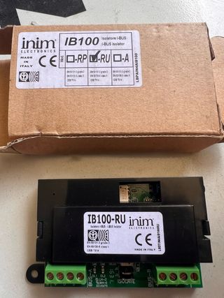 IB100-RU: Isolatore I-BUS Inim