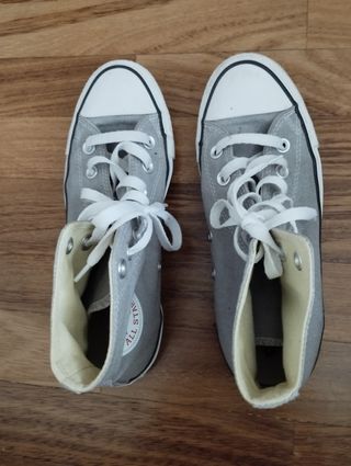 Converse grises - talla 37,5