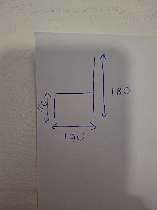 Mueble expositor blanco perla