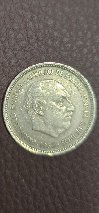 Moneda 50 Ptas. 1957 Estrella 59