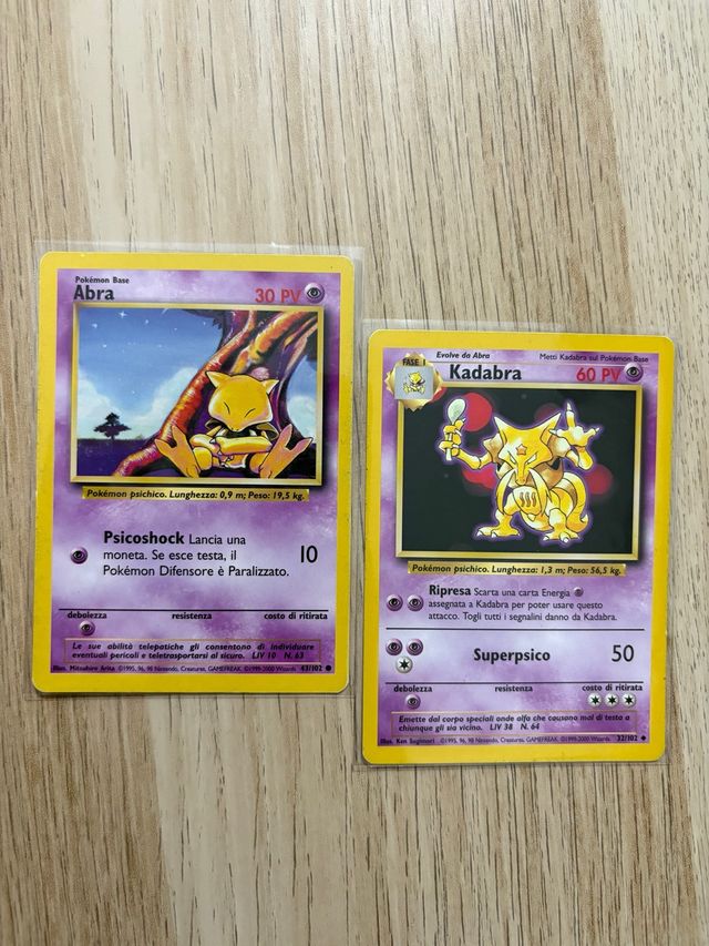 Cartas pokemon Base Set