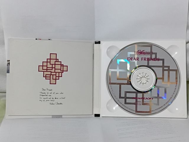 BSO Final Fantasy V Dear Friend Nobuo Uematsu 1993