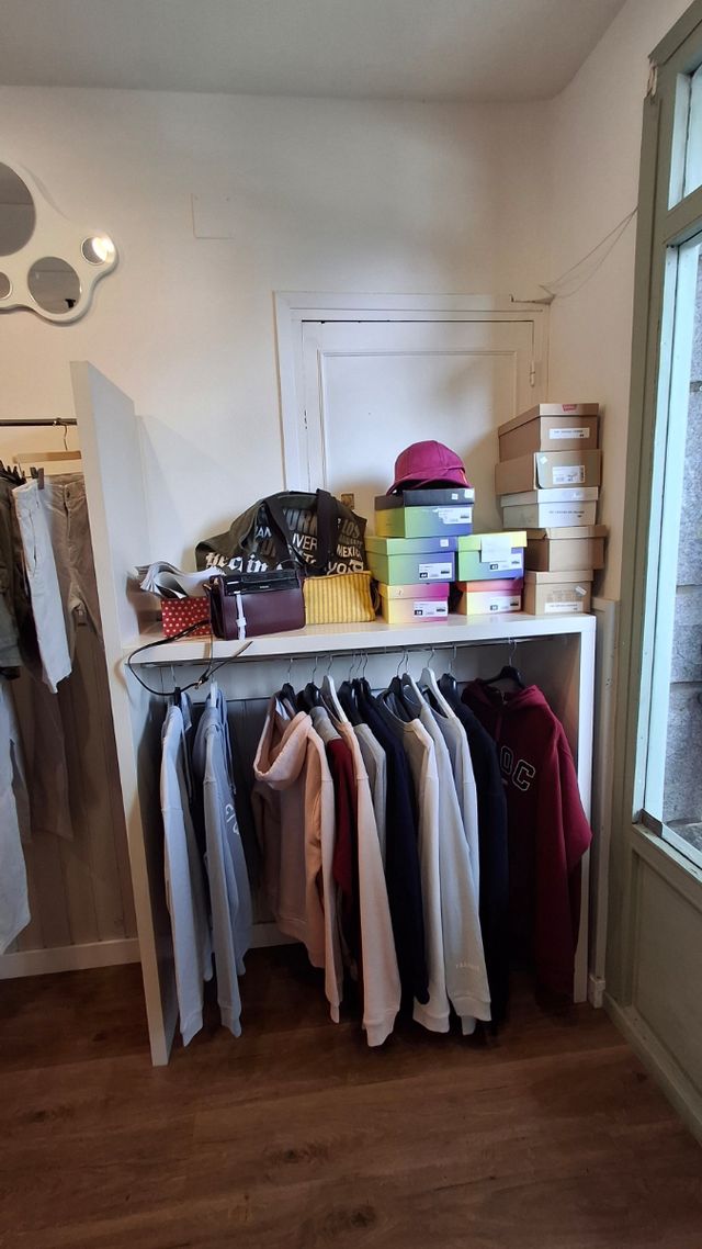 Estantería blanca DM - 124x40x116cm