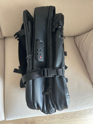 Mochila viaje negra viral