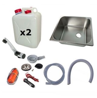Kit fregadero 20L + fregadero