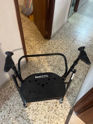 Andador plegable con asiento BAMBI