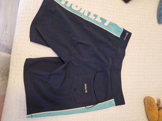 Bañador surf Hurley niño - Azul & Verde Agua