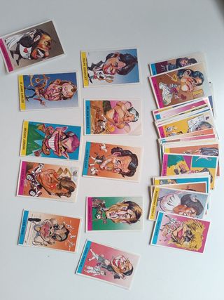 Cromos caricaturas Años 90