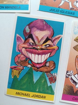 Cromos caricaturas Años 90
