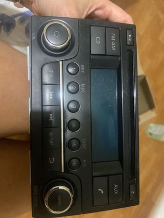 Reproductor de CD con Radio nissan qasqai