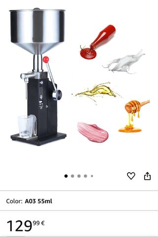 Máquina llenado líquidos A03 PRO