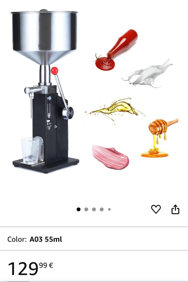 Máquina llenado líquidos A03 PRO