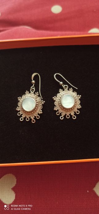 Orecchini argento | Perla