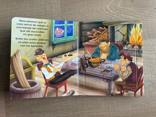 Libro y puzzles Los músicos de Bremen