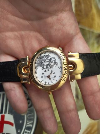 Reloj conmemorativo Colón 500 aniversario