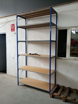 Mensole in metallo blu - Picking